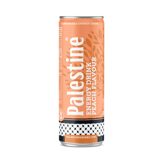 Palestine Energy Drink - Peach Flavor